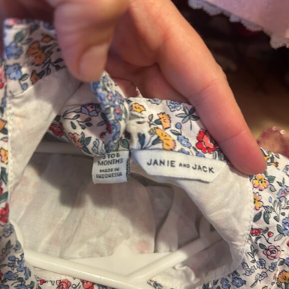 Janie and Jack Dress - The Park Blooms Baby Dress - 3-6 months - Picture 3 of 3